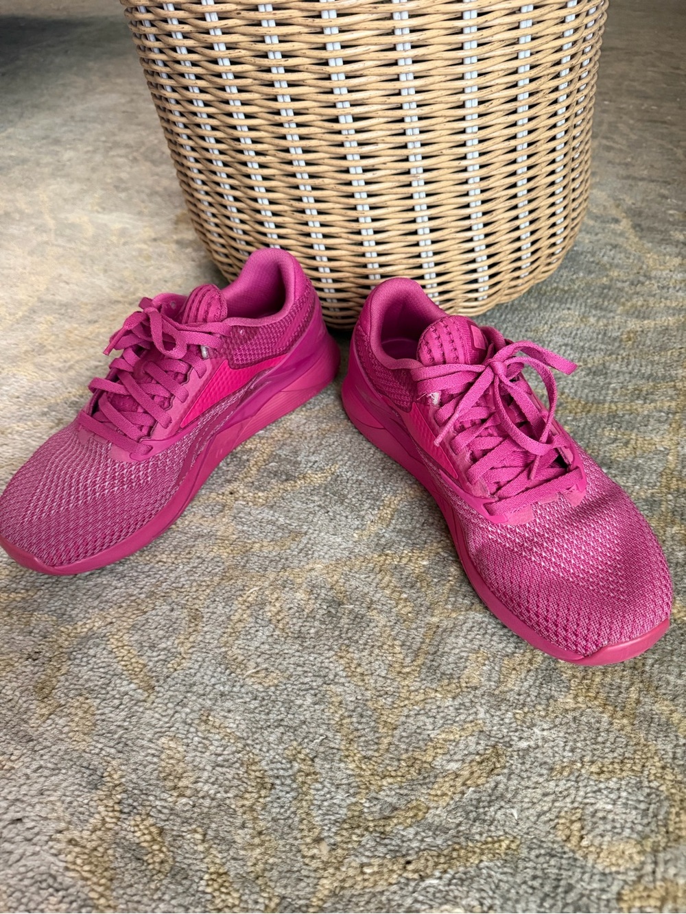 Reebok Women's Fuchsia Lightweight Running Sneakers